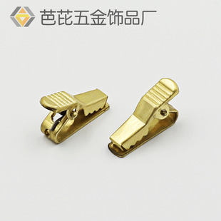 Badge tie clip headset collar clip factory clip environmentally friendly copper embryo BB clip hat clip clip-on formal 2024 new shirt