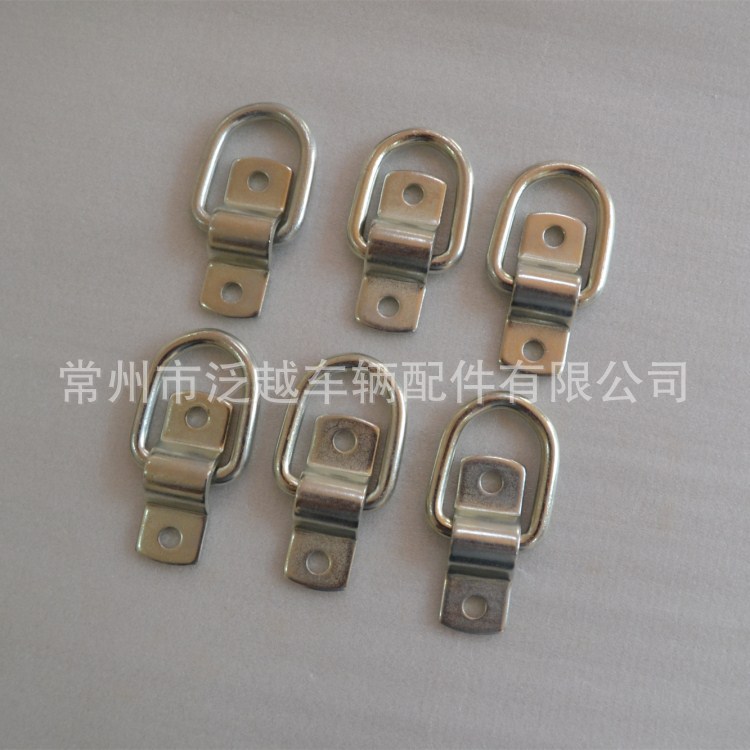 Manufacturer supplies trailer trailer ring cars D -type rope hook hook hook hook hook rings horizontal trailer accessories