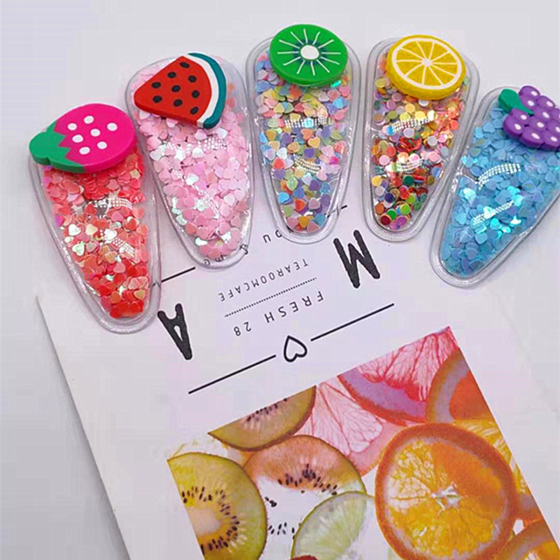 Children's transparent hairgrip, hairpins, bangs, internet celebrity, Korean style