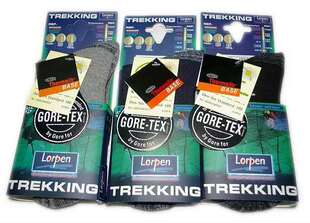 Demi-season ski climbing socks for men and women for hiking, mid-length, increased thickness