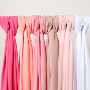 Summer shiffon solid color scarf pearl, from Malaysia